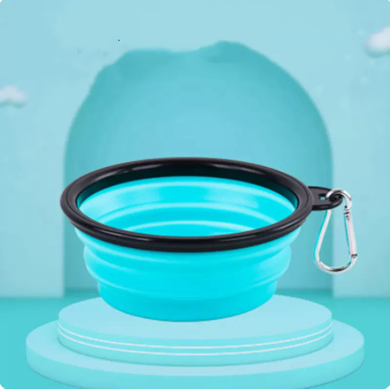 Cuenco Plegable de Silicona para Mascotas