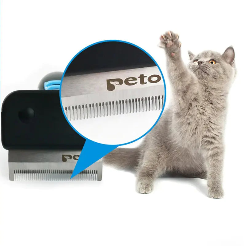 Cepillo para quitar pelo de gato