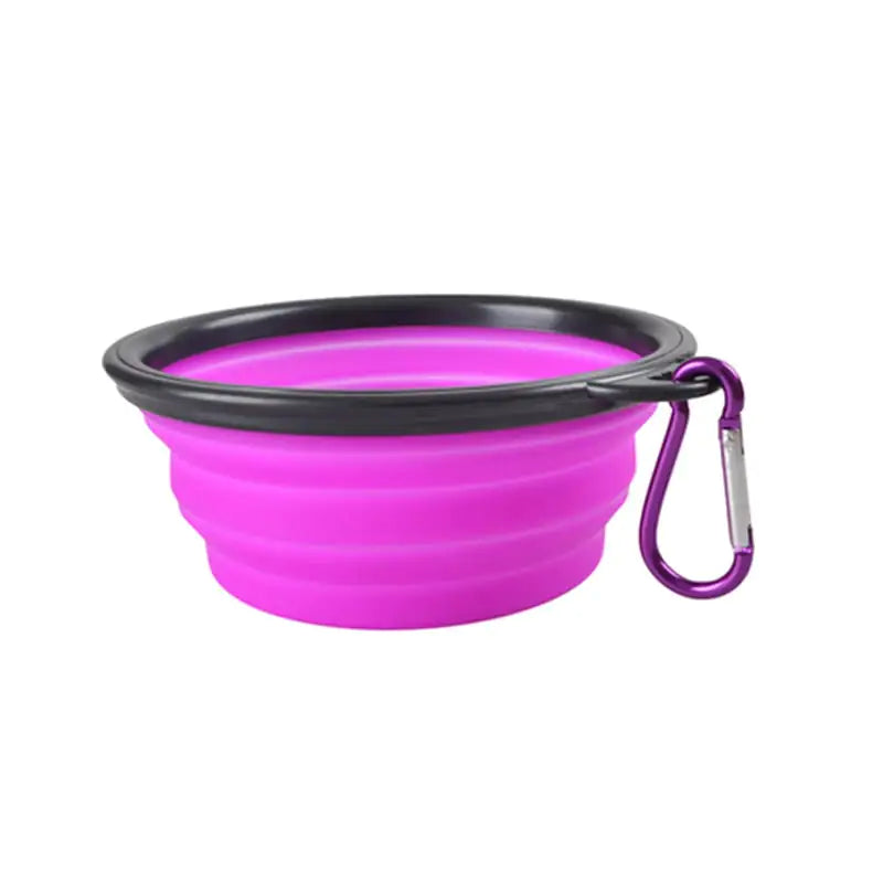 Cuenco Plegable de Silicona para Mascotas