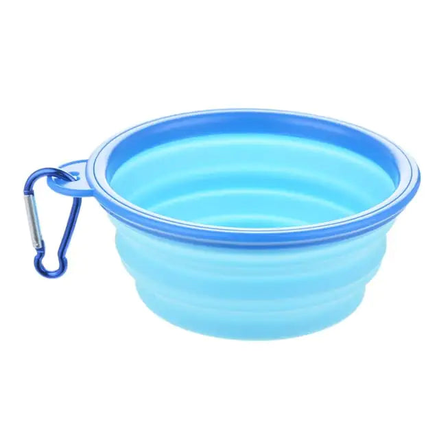 Cuenco Plegable de Silicona para Mascotas